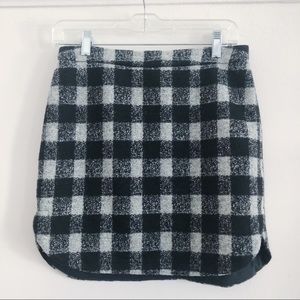 Madewell Wool Miniskirt